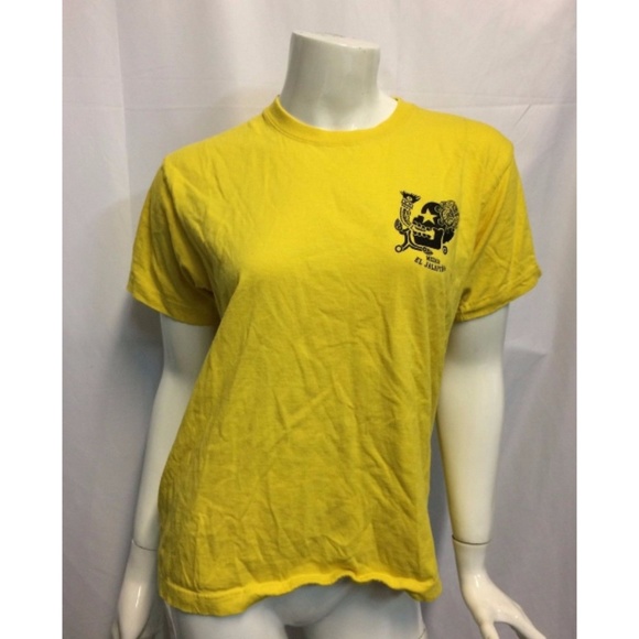 Jalapeno Tops - Unisex Yellow Mexican Apparel Day of the Death Med